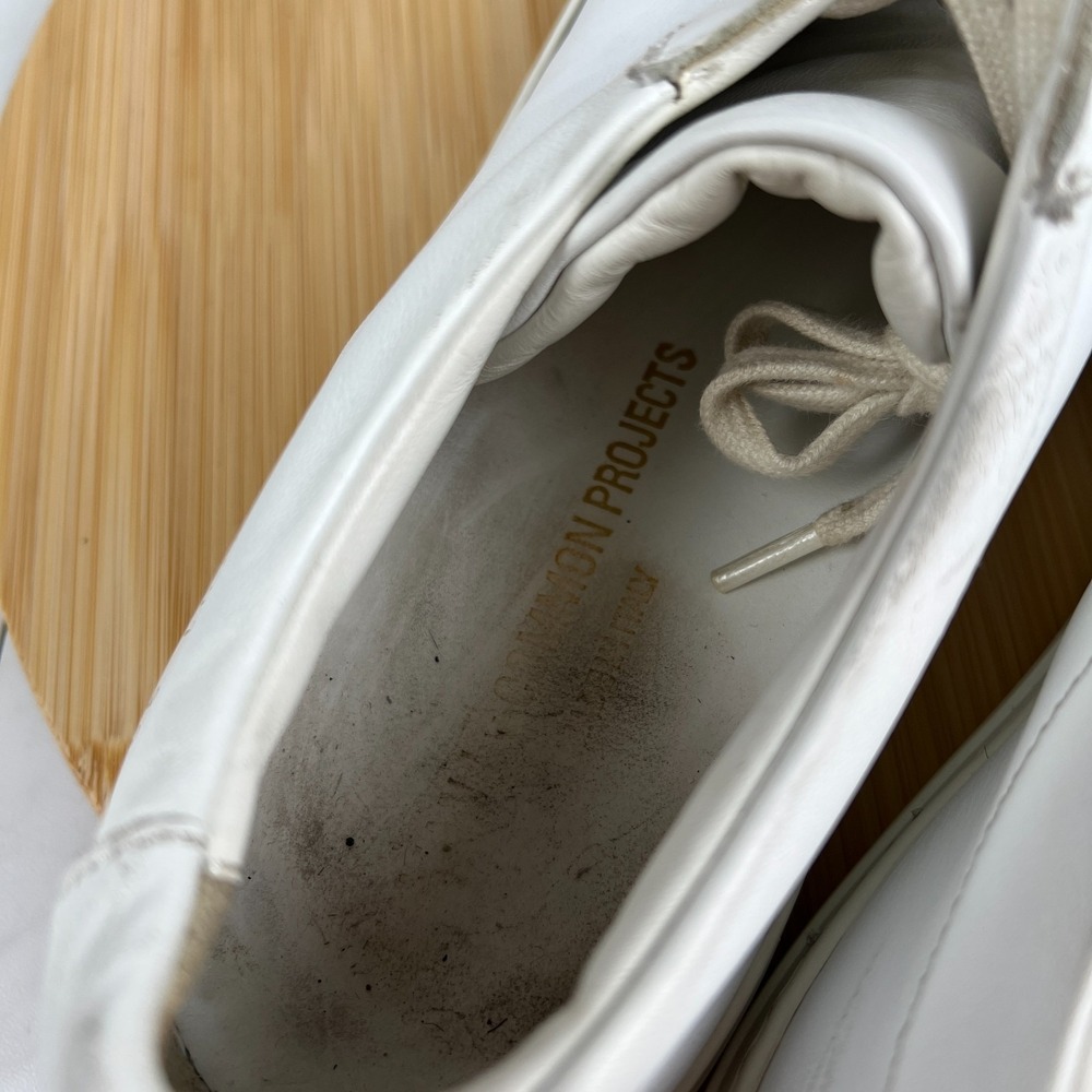 Common Projects Achilles Low Womens Size 9 [EU 39] White Leather Sneakers Shoes - Picture 12 of 13